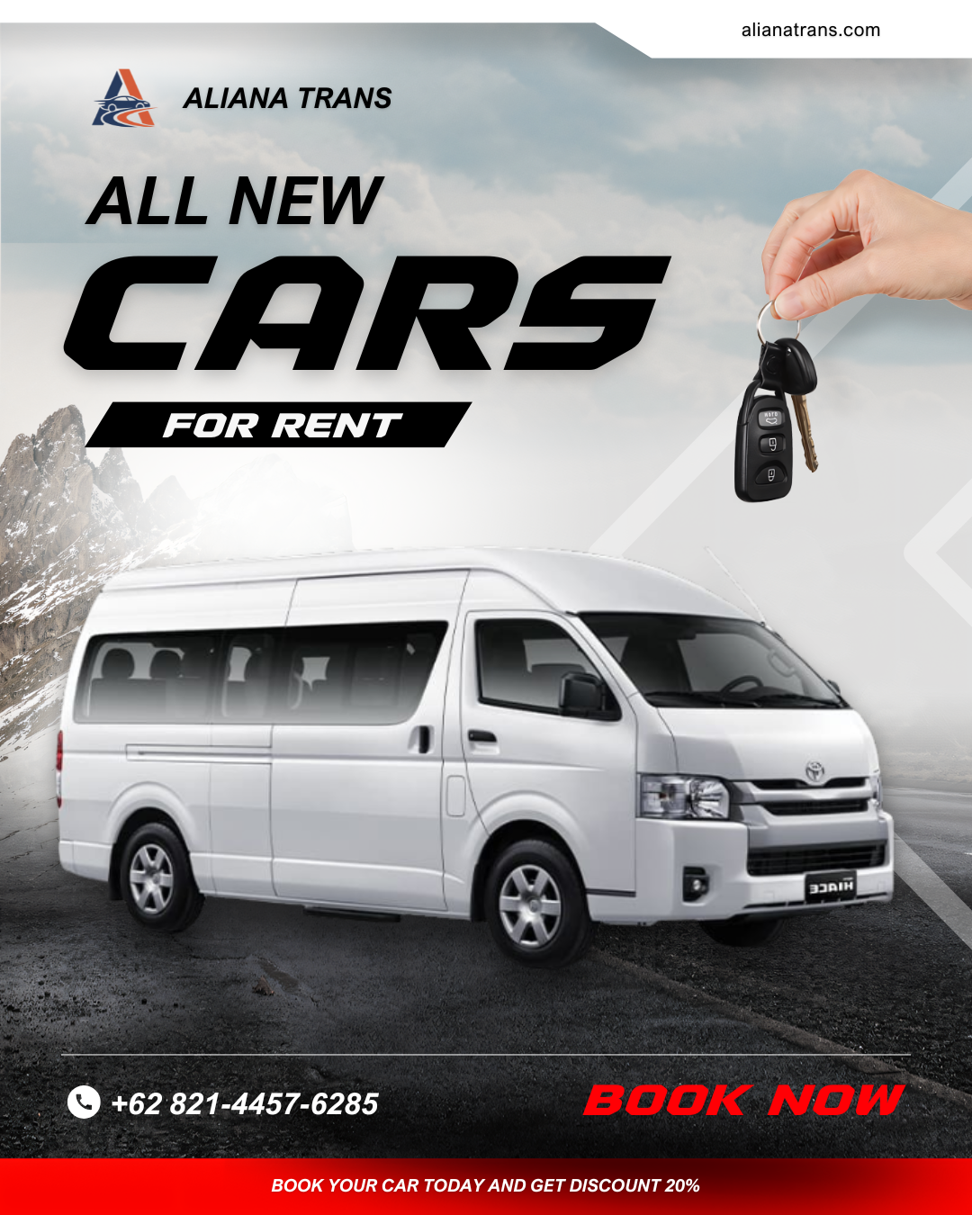 Toyota Hiace commuter van